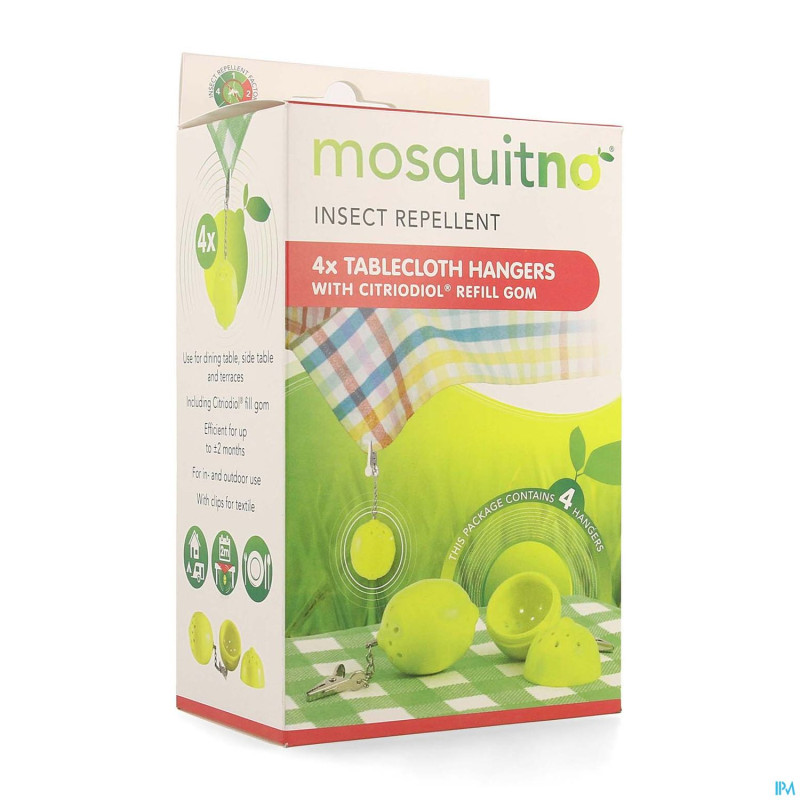 Mosquitno insect repellent tablecloth hangers    4