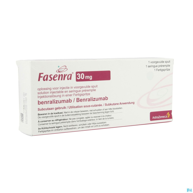 Fasenra 30mg abacus sol inj 1ml ser.preremplie  1