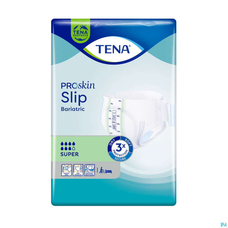 Tena proskin slip bariatric xxl 32