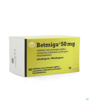 Betmiga abacus 50mg liberation prolongee comp 90