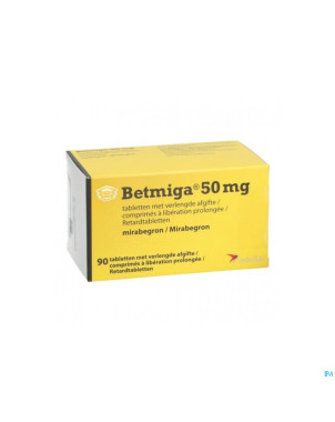 Betmiga abacus 50mg liberation prolongee comp 90