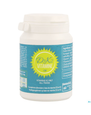 Vitamine d3 k2 cbf    softgels 60