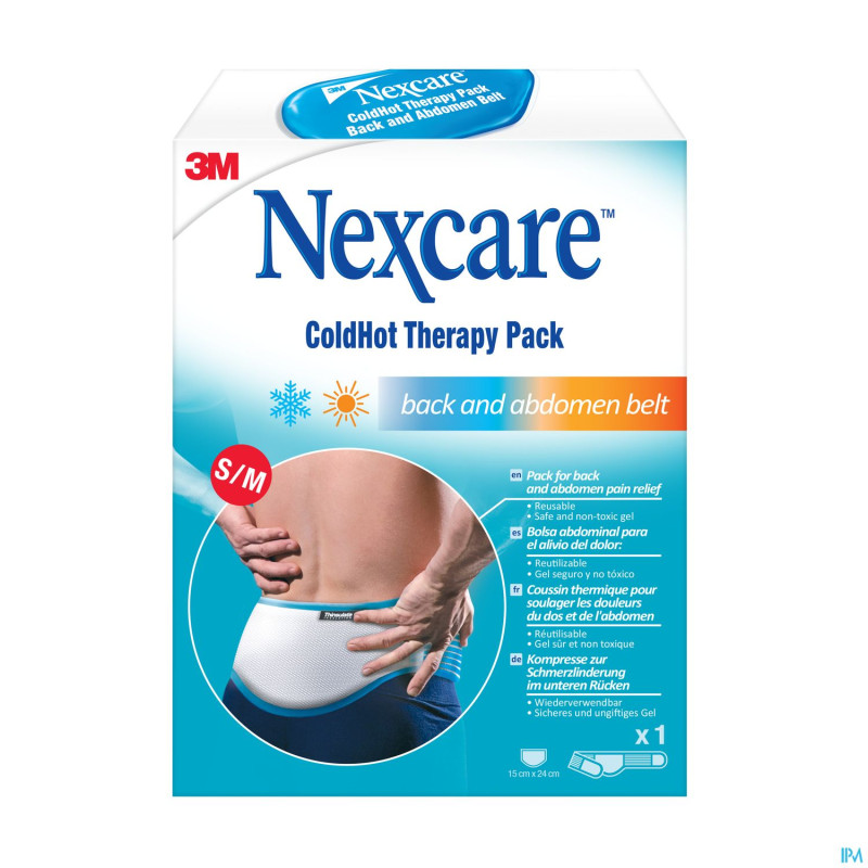 Nexcare 3m coldhot th.pack dos abd.s/m gel n15711s