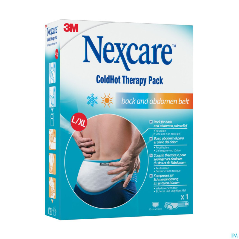 Nexcare 3m coldhot th.pac.dos abd.l/xl gel n15711l