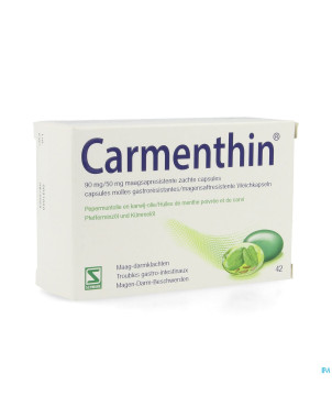 Carmenthin 90mg/50mg gastroresist. caps molles  42