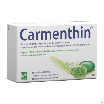 Carmenthin 90mg/50mg gastroresist. caps molles  42