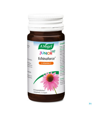 A.vogel echinaforce junior+vit c framboise comp 80