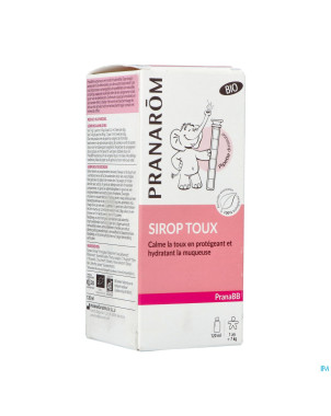 Pranarom pranabb bio sirop gorge toux seche 100ml