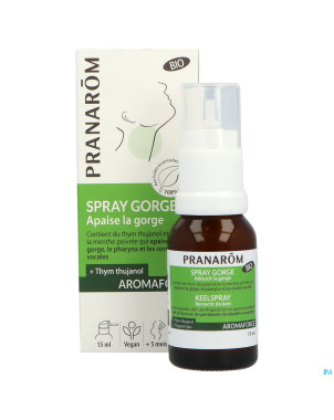Pranarom aromaforce bio spray gorge apaisant 15ml