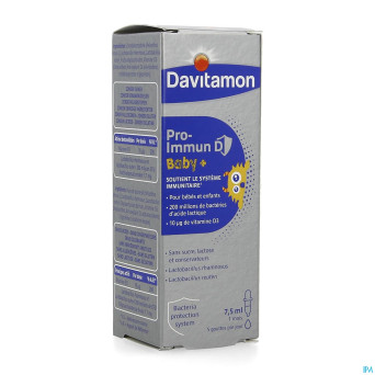 Davitamon pro-immun d baby 7,5ml