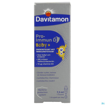 Davitamon pro-immun d baby 7,5ml