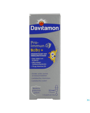 Davitamon pro-immun d baby 7,5ml