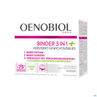 Oenobiol capteur 3en1+ caps 60