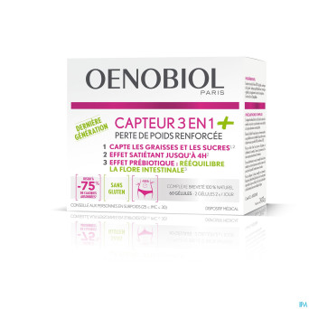 Oenobiol capteur 3en1+ caps 60