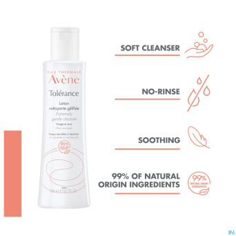 Avene tolerance lotion nettoyante gelif. 200ml