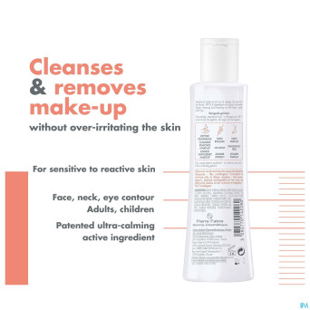 Avene tolerance lotion nettoyante gelif. 200ml