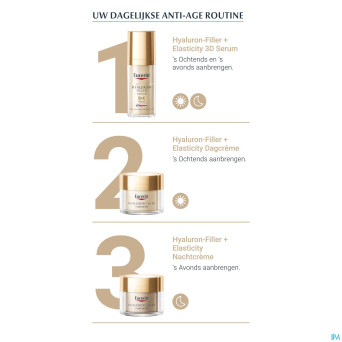 Eucerin hyaluron filler+elasticity 3d serum   30ml