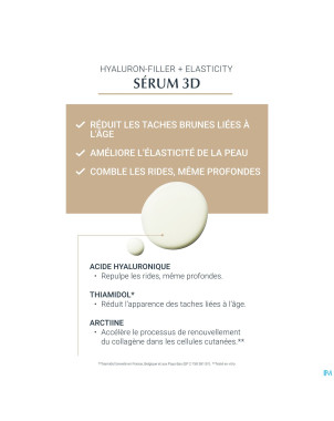 Eucerin hyaluron filler+elasticity 3d serum   30ml