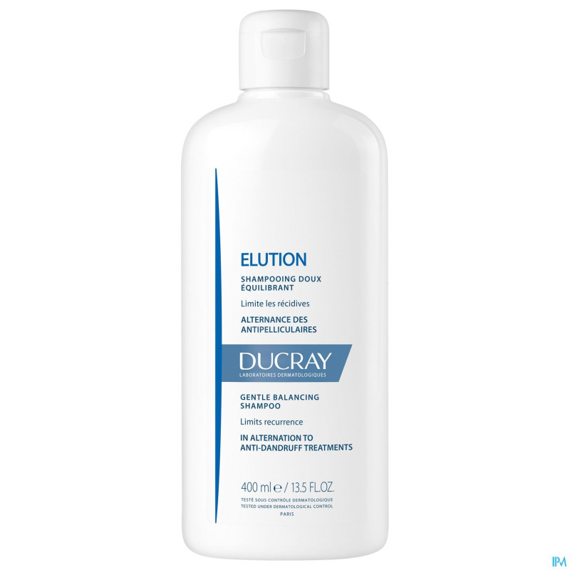 Ducray elution sh doux equilibrant    400ml