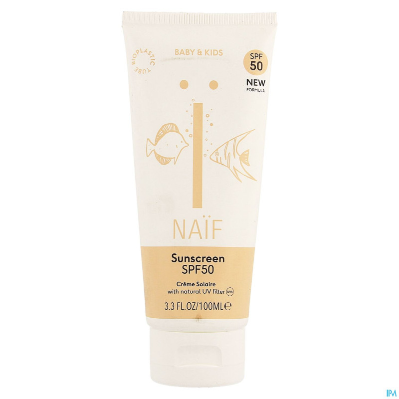 Naif sunscreen baby & kids ip50    100ml