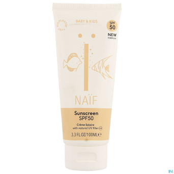 Naif sunscreen baby & kids ip50    100ml