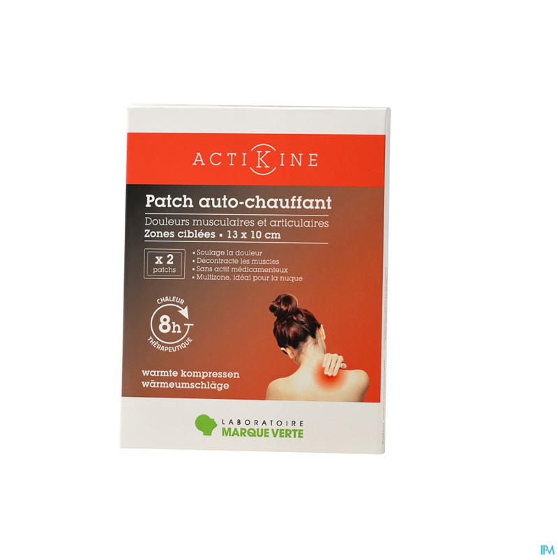 Marque v actikine patch autochauf. petit format  2