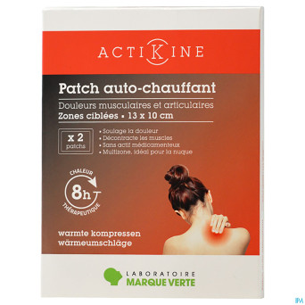 Marque v actikine patch autochauf. petit format  2