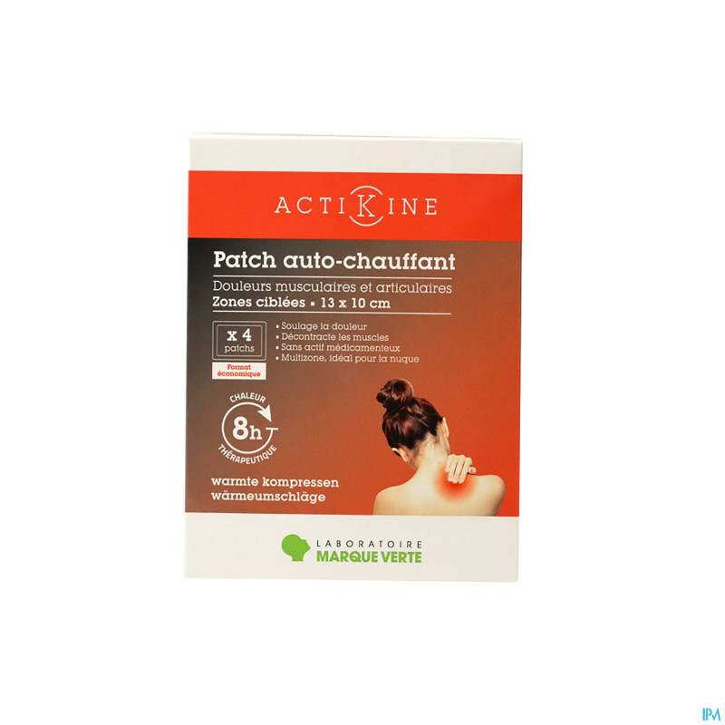 Marque v actikine patch autochauf. petit format  4
