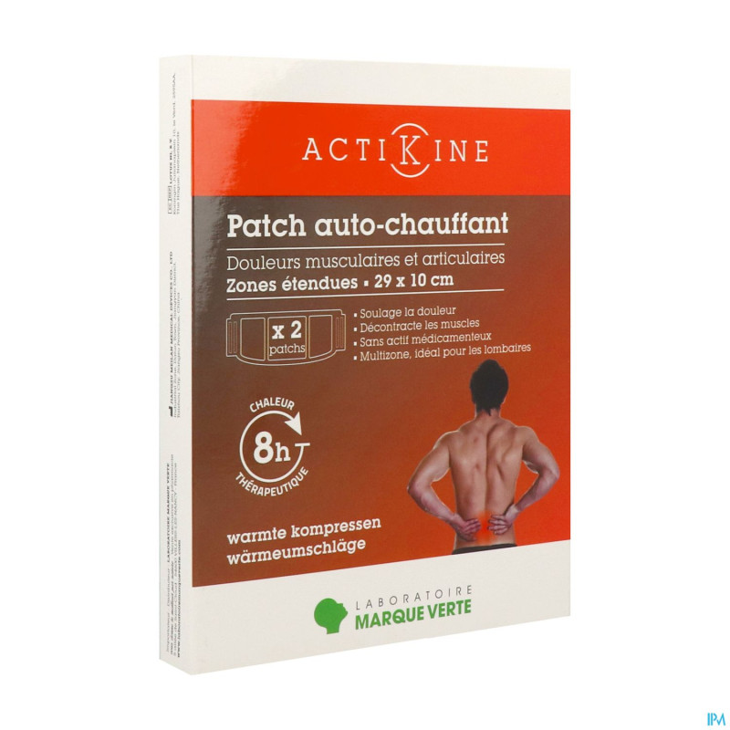 Marque v actikine patch autochauf. grand format  2
