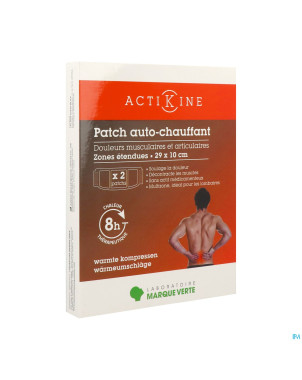 Marque v actikine patch autochauf. grand format  2