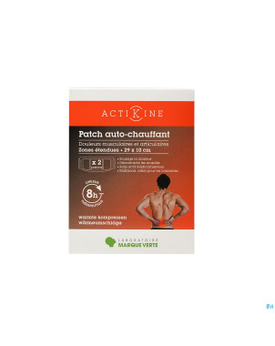 Marque v actikine patch autochauf. grand format  2