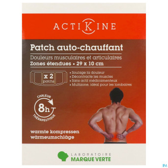 Marque v actikine patch autochauf. grand format  2
