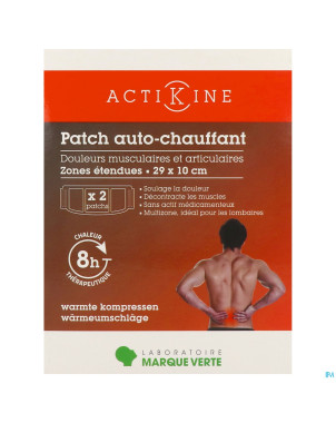 Marque v actikine patch autochauf. grand format  2