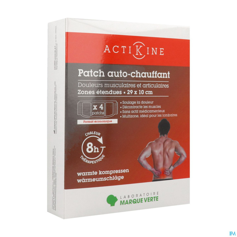Marque v actikine patch autochauf. grand format  4