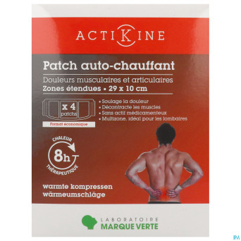 Marque v actikine patch autochauf. grand format  4