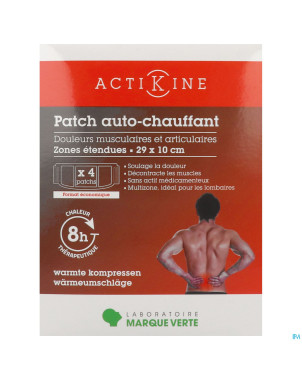 Marque v actikine patch autochauf. grand format  4