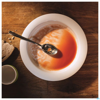 Adhome assiette asymetriq.san 27cm blanche