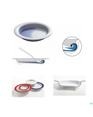 Adhome assiette asymetriq.vital melam.26cm multic.