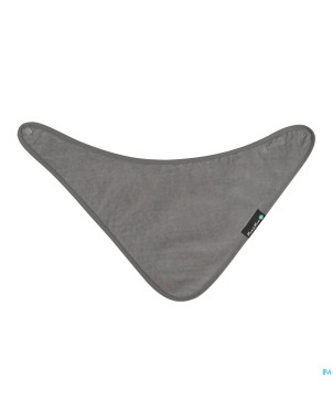 Adhome bavoir bandana adultes gris
