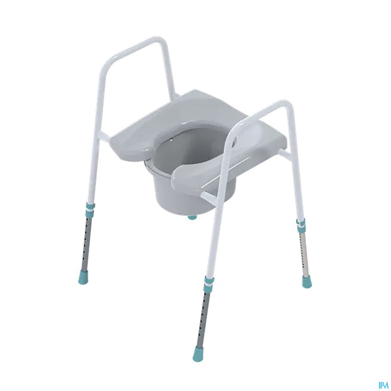 Adhome chaise percee prima fer cheval seau