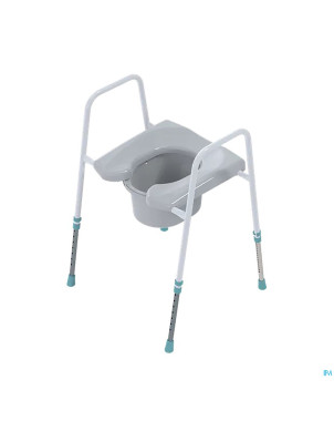 Adhome chaise percee prima fer cheval seau