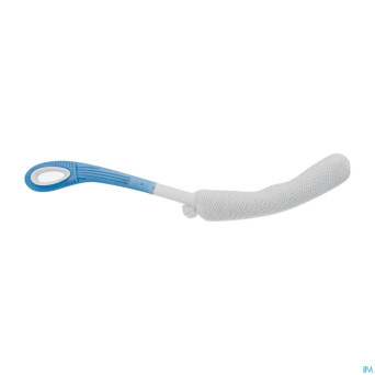 Adhome eponge ergonomique brosse corps 37cm