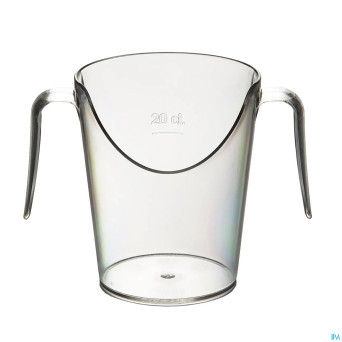 Adhome gobelet nez nasalto 225ml transparent