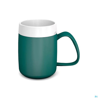 Adhome gobelet isolant anse 320ml turquoise