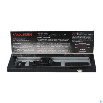 Adhome montre parlante neerlandais noir