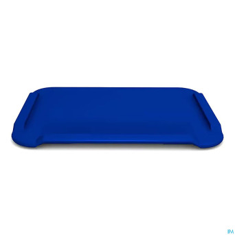 Adhome planche tartiner ornamin 28,5x21cm bleu