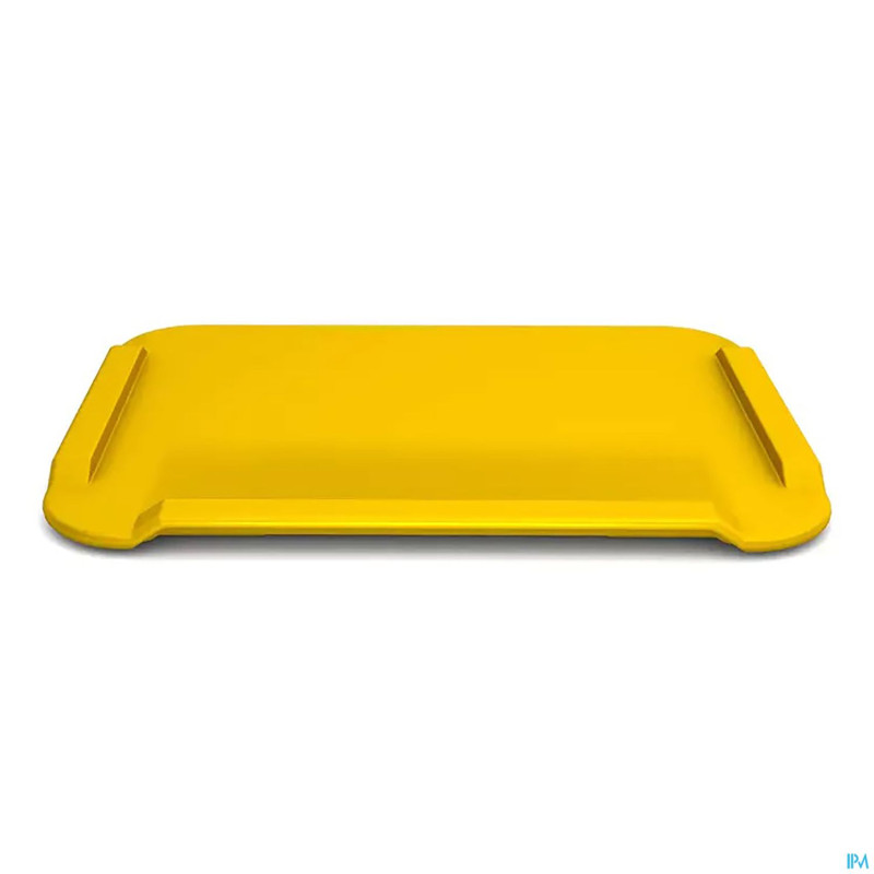 Adhome planche tartiner ornamin 28,5x21cm jaune