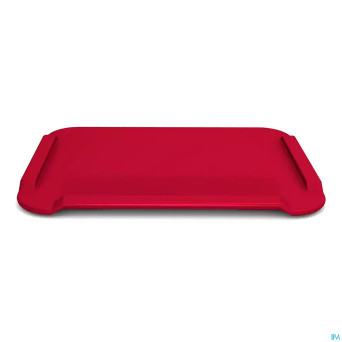 Adhome planche tartiner ornamin 28,5x21cm rouge