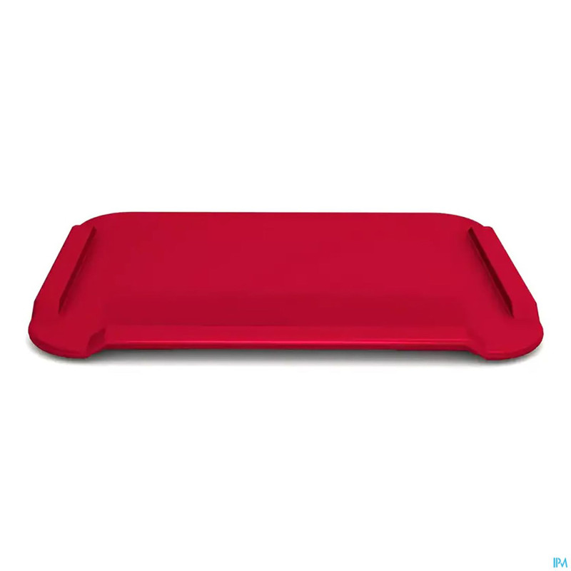 Adhome planche tartiner ornamin 28,5x21cm rouge