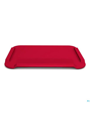 Adhome planche tartiner ornamin 28,5x21cm rouge